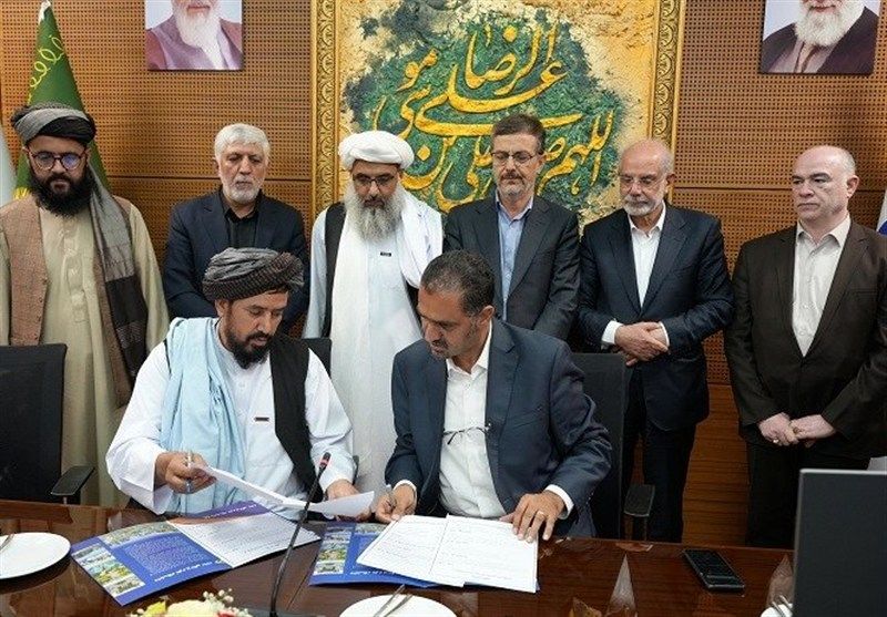 تفاهم‌نامه دانشگاه علوم پزشکی مشهد و صحت عامه ولایت هرات امضا شد