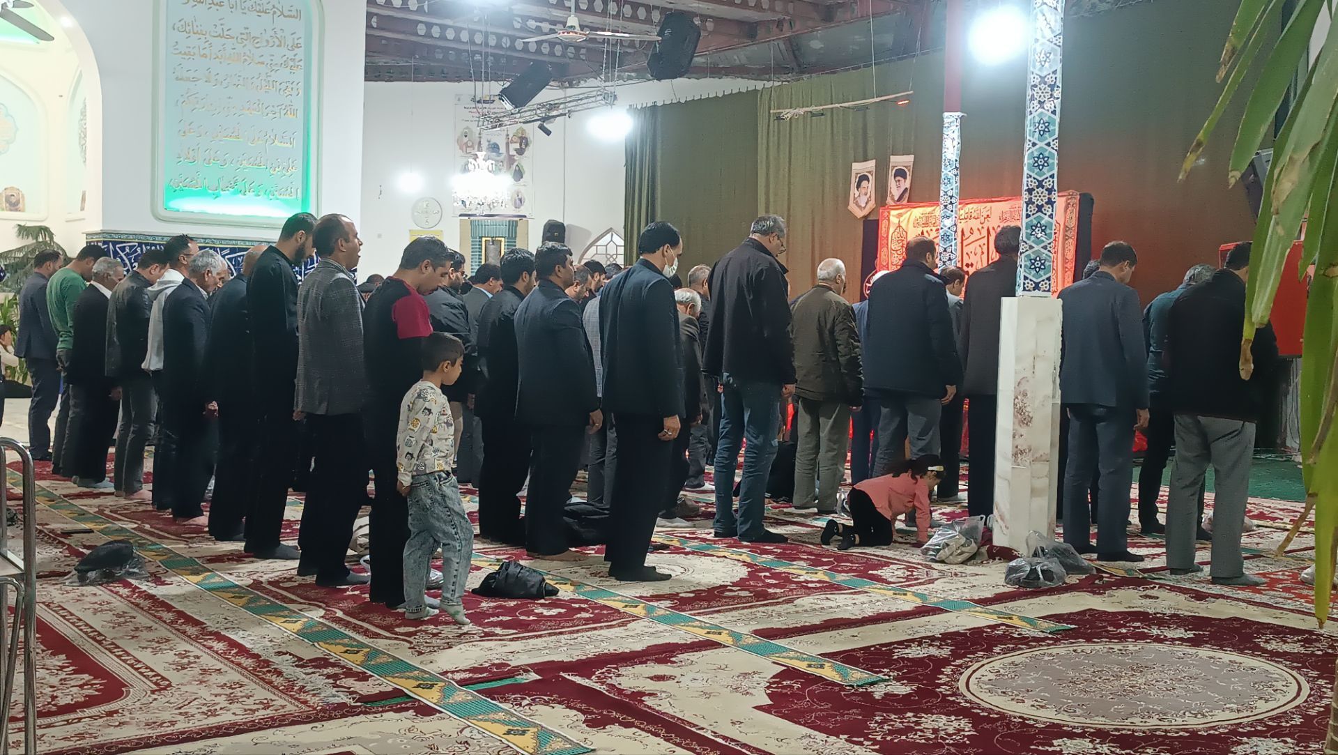 تشییع پیکر شهید گمنام در شهرستان کاشمر 