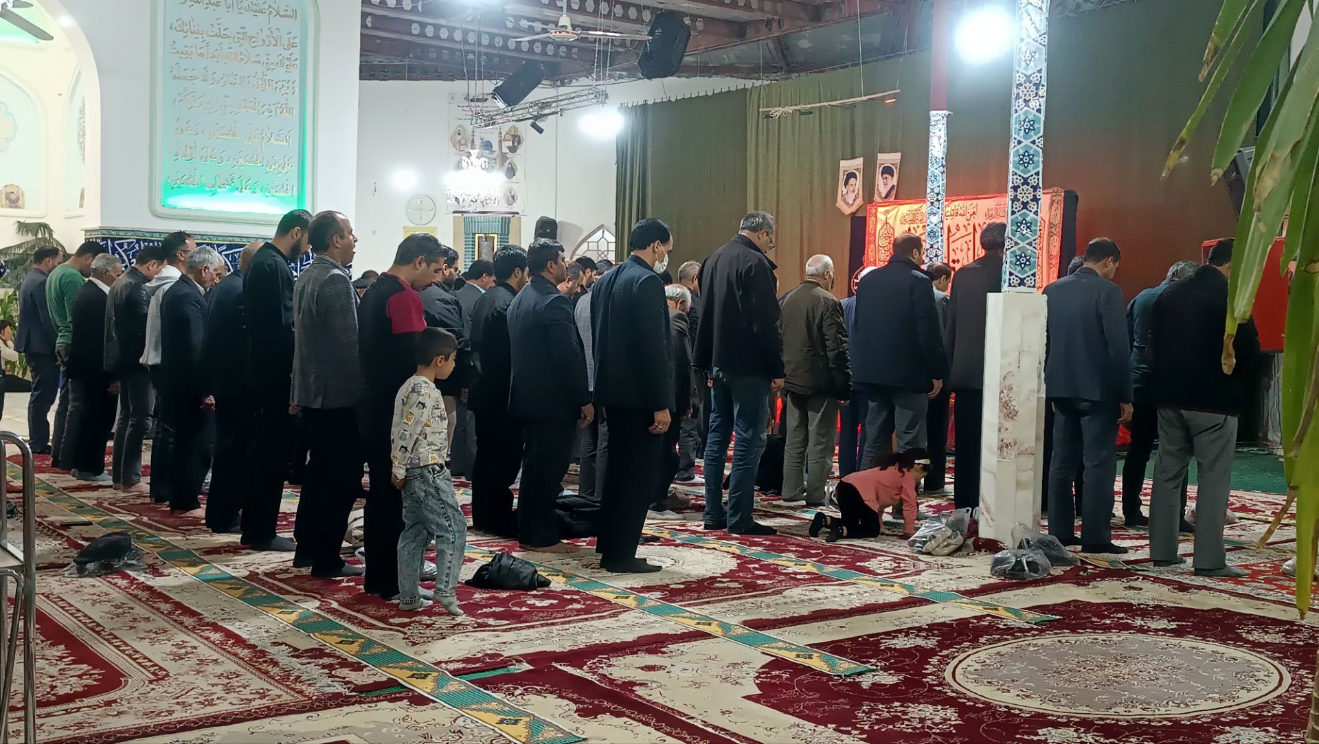 تشییع پیکر شهید گمنام در شهرستان کاشمر 