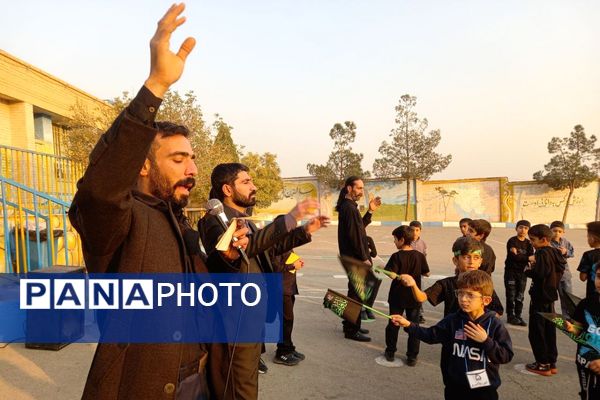 مراسم سوگواری حضرت فاطمه در دبستان هدایت ۲