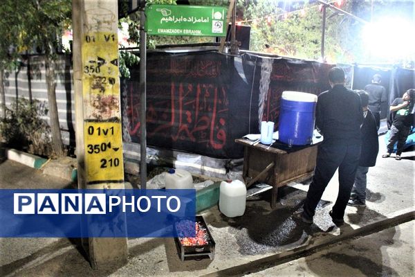 مراسم عزاداری دهه اول ماه صفر در روستای مومن آباد قم