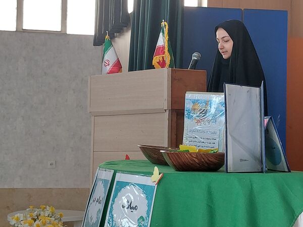 جشن ولادت امام حسن عسکری(ع) در دبیرستان شاهد شهید کلانتری ناحیه 1 کرج 