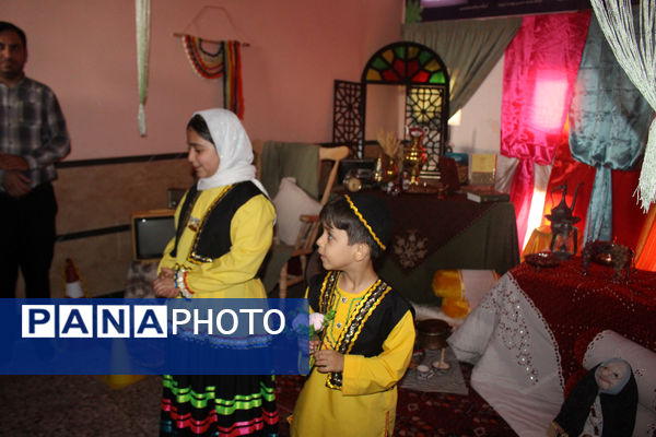 نمایشگاه طرح جابر در مدرسه باباییان ناحیه یک قم