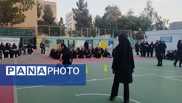 افتتاحیه المپیاد ورزشی در دبیرستان مستوفق