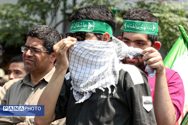 تجمع مردم تهران در محکومیت حمله رژیم صهیونیستی به ایران