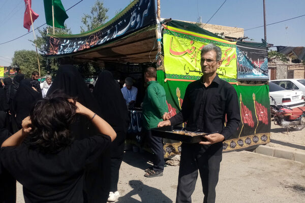 پیاده‌روی اربعین حسینی در شهرستان آباده 