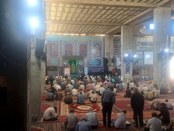 نماز جمعه در دهه سوم محرم در نیشابور