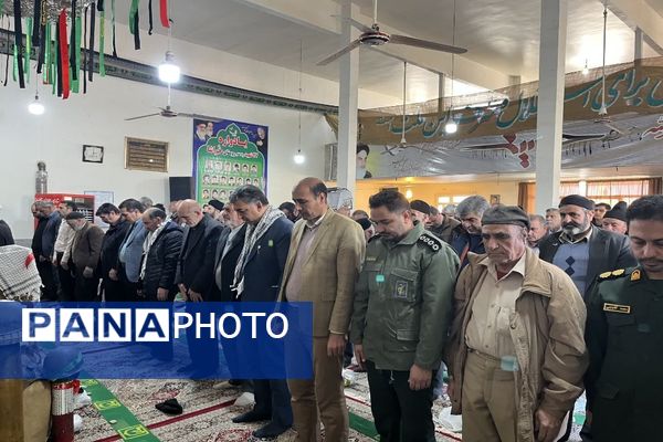 برگزاری یادواره ۲۷ شهید والامقام روستای خراشا