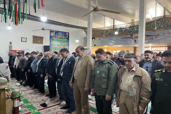 برگزاری یادواره ۲۷ شهید والامقام روستای خراشا