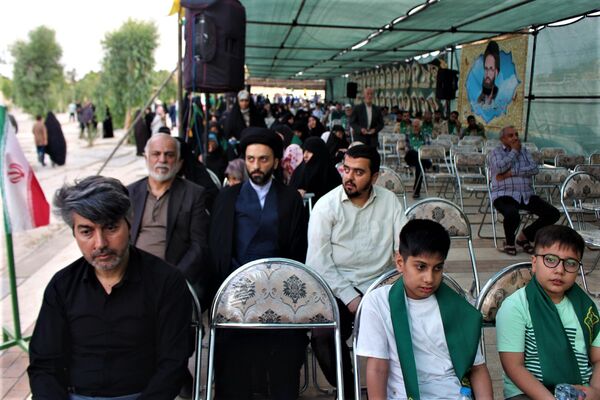 آیین سالگرد شهید آیت الله سعیدی و شهدای سادات استان قم 