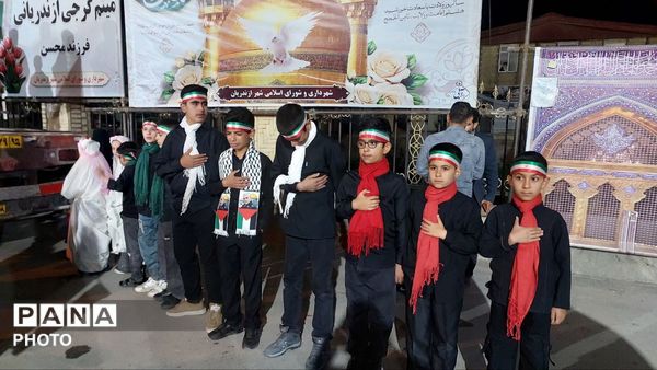 یادبود دومین سالگرد شهادت شهید سید ابراهیم رئیسی در ازندریان 