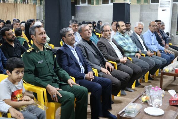 آیین تجلیل از ۱۵۰ خادم موکب شهدای گمنام بندرخمیر