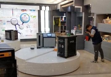 بازدید دانش آموز خبرنگاران اردوی ملی از نمایشگاه نانو فناوری 