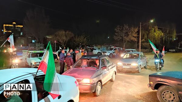 مردم استوارشهر بار در دفاع از اقتدار کشور و اعلام بیعت با رهبری