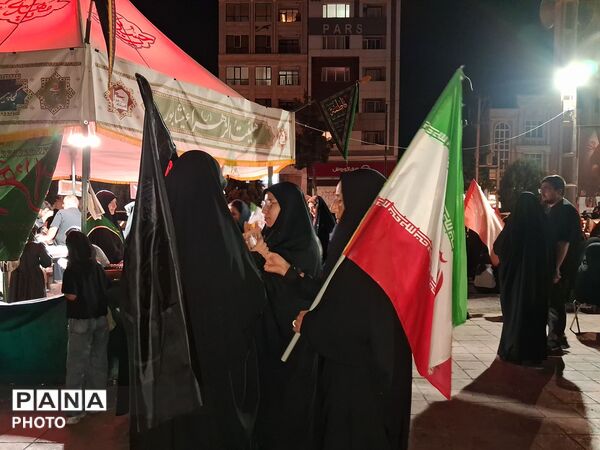 تجلی ایثار و عشق در بلوار فضل نیشابور 