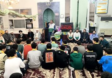 حضور خادمین رضوی در اعتکاف تشکیلاتی سازمان