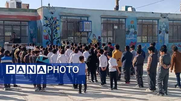 جشن میلاد امام زمان(عج)در دبستان شهید عجمی فدافن کاشمر