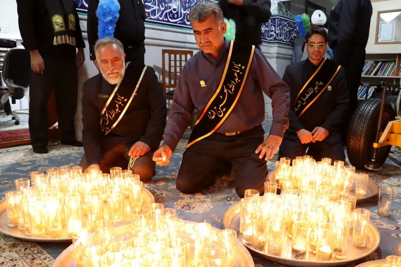 شام غریبان در امامزاده سید عباس بن موسی (ع) بجنورد 