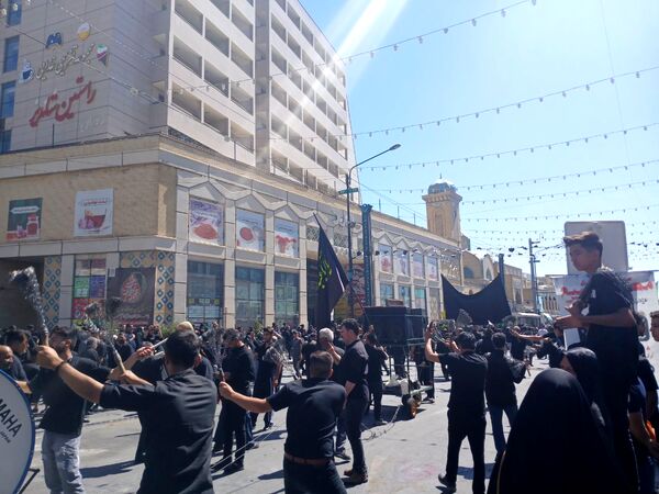 مشهدالرضا غرق ماتم شد