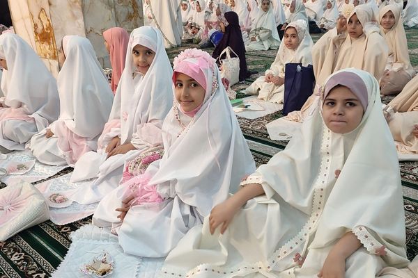 جشن بندگی دختران ناحیه دو شهرری 