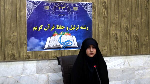 برگزاری مسابقات قرآنی دانش‌آموزان دختر زنجانی