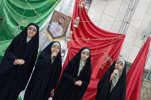 حضور دانش‌آموزان ناحیه 2 شهرری در مراسم اعتکاف دانش‌آموزی 