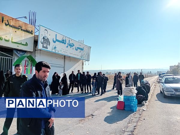 اعزام دانش‌آموزان دختر آشخانه به اردوی راهیان نور