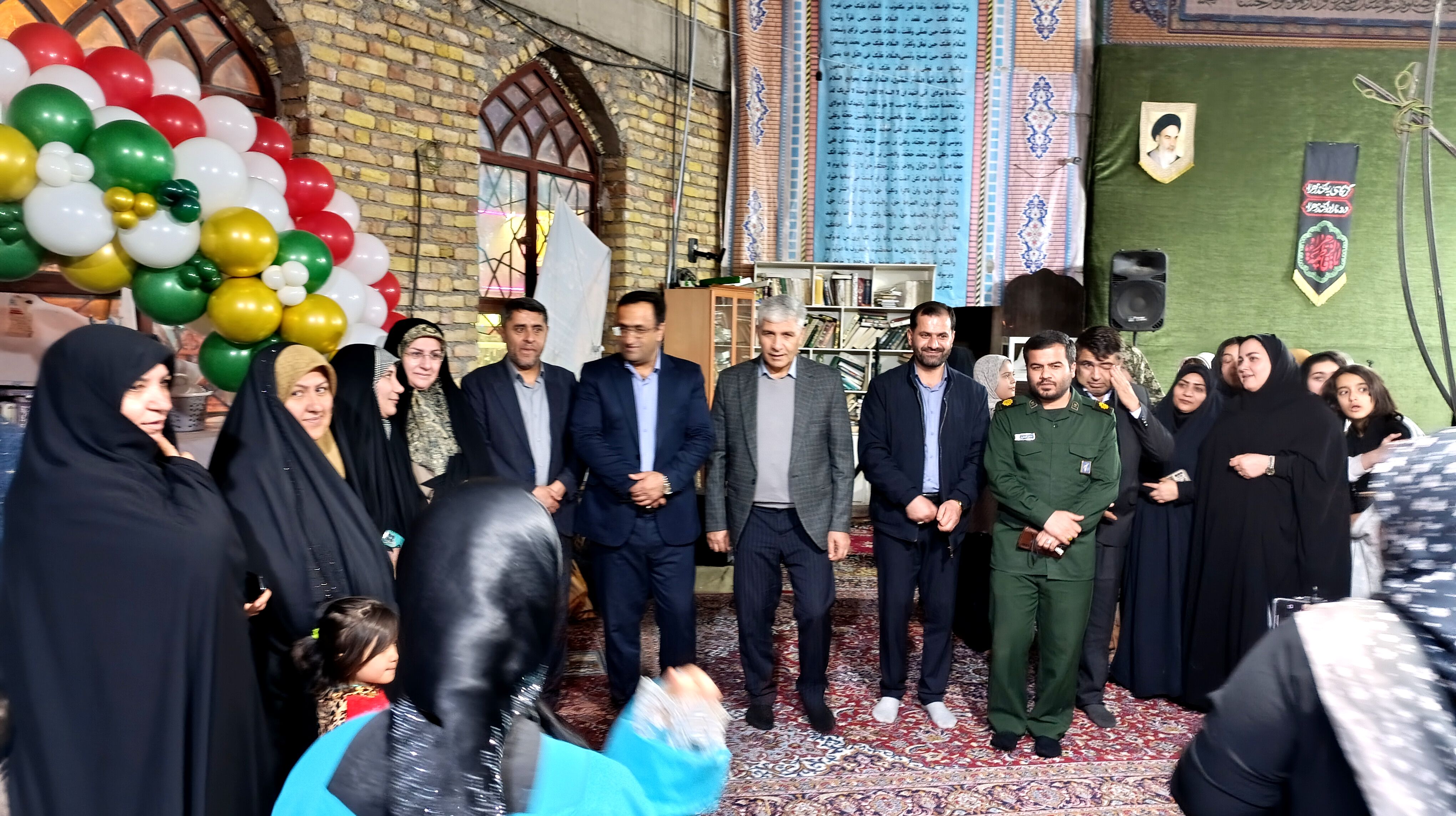  حضور مسئولان آموزش و پرورش در جمع معتکفین دانش‌آموز یاسوج