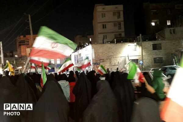 وداع با پیکر شهدا و تجمع ضد صهیونیسمی در شهرری