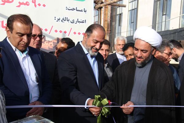 افتتاح و کلنگ‌زنی چندین طرح عمرانی در شهرستان بم 