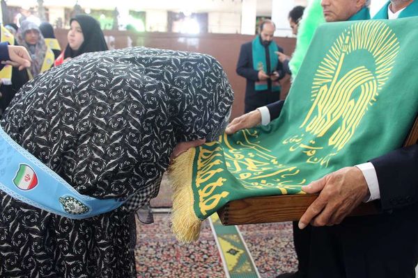 اعتکاف دانش‌آموزی در شهر کرمان