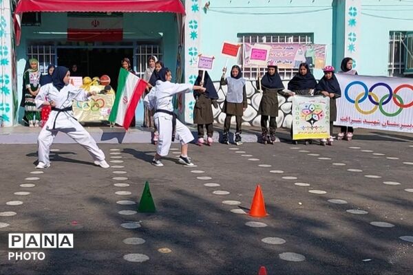 شهید شرافت در مسیر پویایی؛ شور رقابت‌های ورزشی در مدرسه