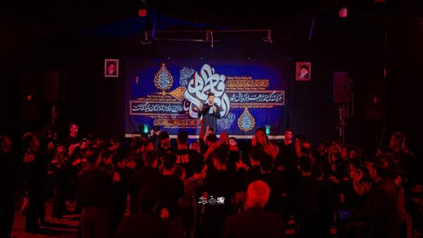 سوگواری ایام فاطمیه در حسینیه صاحب الزمان(عج) خاتم 