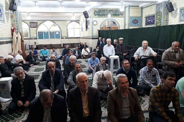 برگزاری نماز عید فطر در ناحیه دو شهرری 