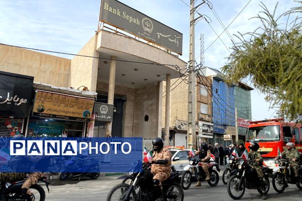 شور انقلابی در پیشوا، همه یکصدا برای ایران در 22 بهمن