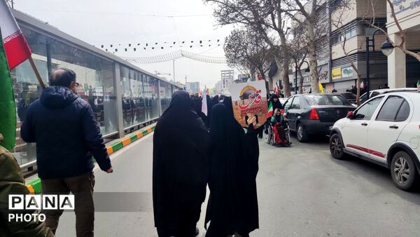  راهپیمایی روز جهانی قدس در مشهد مقدس 