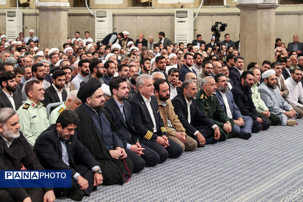 دیدار مسئولان و کارگزاران حج با رهبر انقلاب اسلامی