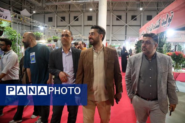 افتتاحیه بیست و دومین نمایشگاه تخصصی گل، گیاه و باغبانی در مشهد