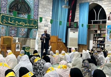 اعتکاف تشکیلاتی سازمان دانش‌آموزی استان گلستان