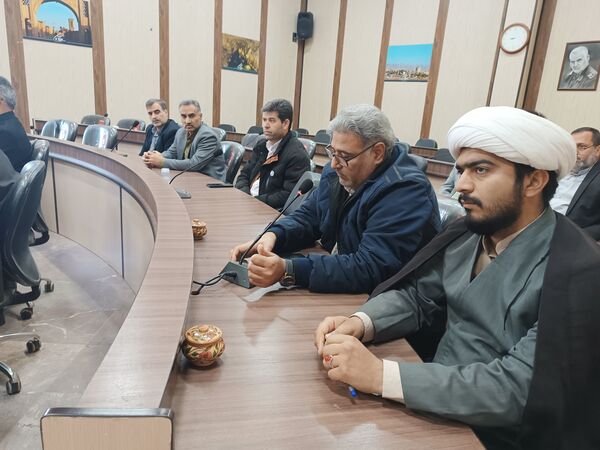 نشست برنامه ریزی روز جهانی قدس در فرمانداری گناباد 