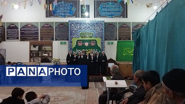 جشن بزرگ انقلاب در مسجد امام حسین (ع) نیشابور 