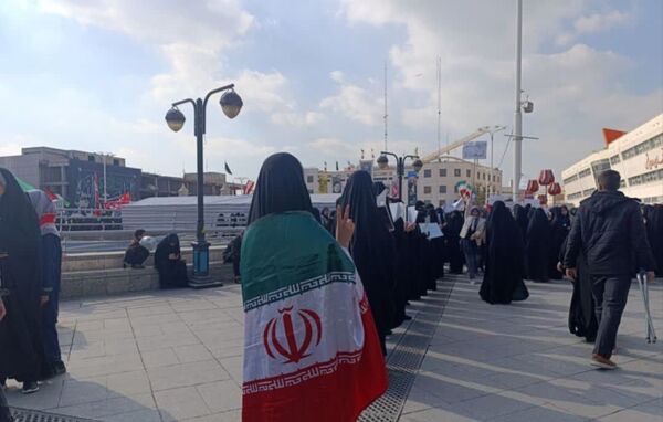 برگزاری راهپیمایی ۱۳ آبان در مشهد