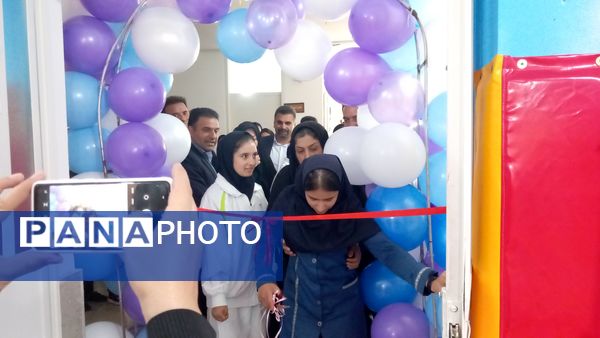 افتتاحیه سالن ورزشی مدرسه استثنایی در شیراز