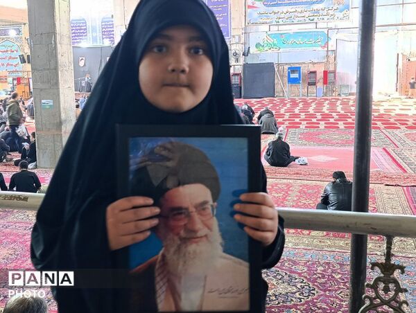اجتماع خونخواهی رهبر شهید در نیشابور
