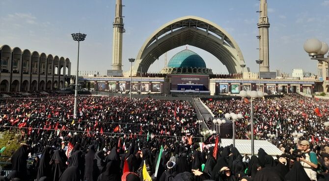 خروشِ میلیونی در بدرقه پیکر رهبر شهید؛ پیامِ استقامت از قلب تهران