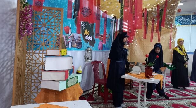 اولین قدم‌های هفتمی‌ها در جشن جوانه‌های مدرسه شهید همت