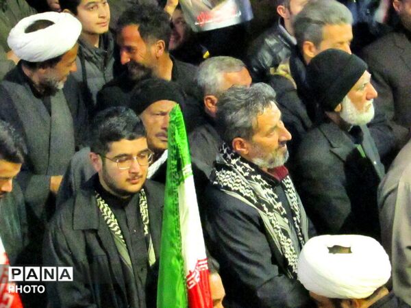 عزاداری اربعین رهبر انقلاب اسلامی در کاشمر