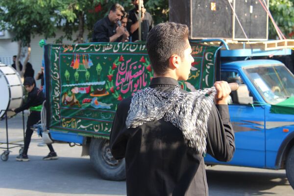 حضور نسل سوم حسینی در تاسوعا