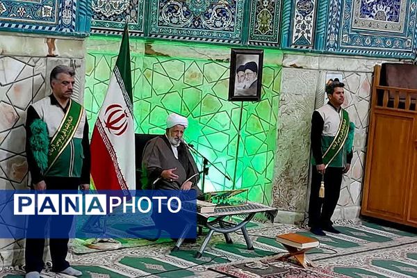 مراسم چهلم شهادت سید مقاومت و سردار نیلفروشان در شهرستان ورامین