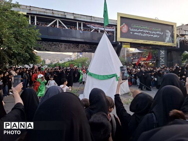 مراسم خیمه‌ سوزان در هاشمیه